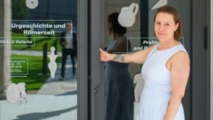 Die Ausstellung ist gratis, man muss sich aber bei der Kassa ein Ticket holen.