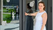 Die Ausstellung ist gratis, man muss sich aber bei der Kassa ein Ticket holen.