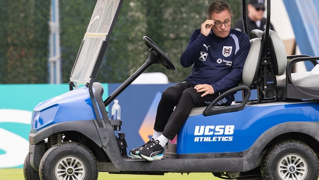 Ralf Rangnick gab den Spielern den Mittwoch frei.