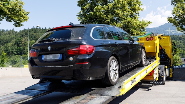 Dieser schmucke BMW wandert – zumindest vorläufig – in den Besitz des österreichischen Staates.