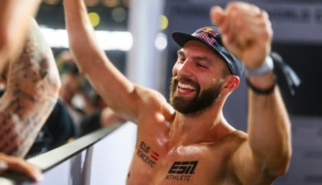 Alexander Rončević holte bei der HYROX-WM in Stockholm den Doppel-Titel mit Partner Tim Wenisch.