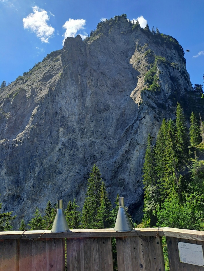 Beeindruckend: die Echowand.
