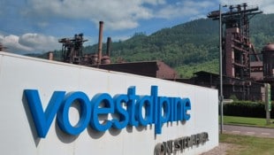 Das Voestalpine-Stahlwerk in Leoben-Donawitz