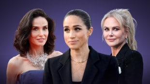 Es ist ein wichtiger Schritt, der vielen Frauen Mut schenkt: Auch Demi Moore (li.), Meghan ...