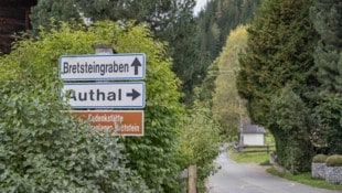 Im Bretsteingraben wurden die menschlichen Überreste entdeckt.