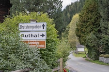 Im Bretsteingraben wurden die menschlichen Überreste entdeckt.