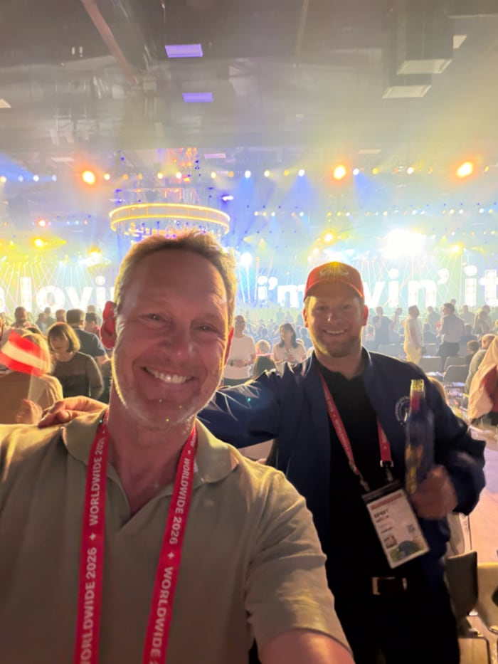 Rudolf und Manuel Ringhofer in der Spielerstadt Las Vegas