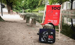 Ein lauschiger, heiß begehrter Publik-Viewing-Platz beim Wettlesen ist der Lendhafen 