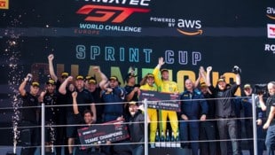 Bereits 2024 holte Winward Racing mit zwei Tirolern die Meisterschaft in der GTWC. 