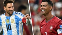 Lionel Messi und Cristiano Ronaldo