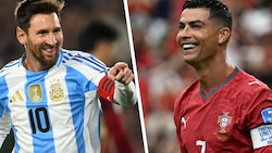 Lionel Messi und Cristiano Ronaldo