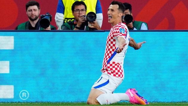 Erzielte für Kroatien das Goldtor gegen Panama: Ante Budimir.