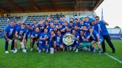 Grödig bejubelte den Titel in der Salzburger Liga und spielt in der nächsten Saison in der ...