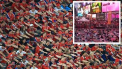 Die frenetischen Norwegen-Fans sind mit ihrem „Viking Row“ in aller Munde. Erst crashten sie ...