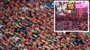 Die frenetischen Norwegen-Fans sind mit ihrem „Viking Row“ in aller Munde. Erst crashten sie ...
