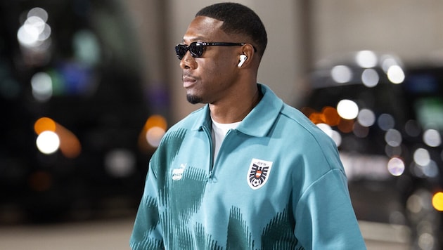 David Alaba feiert seinen 34. Geburtstag mit seiner Familie.