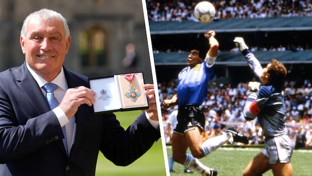 Der ehemalige Fußballer Peter Shilton wurde 2024 zum Commander des Order of the British Empire ...