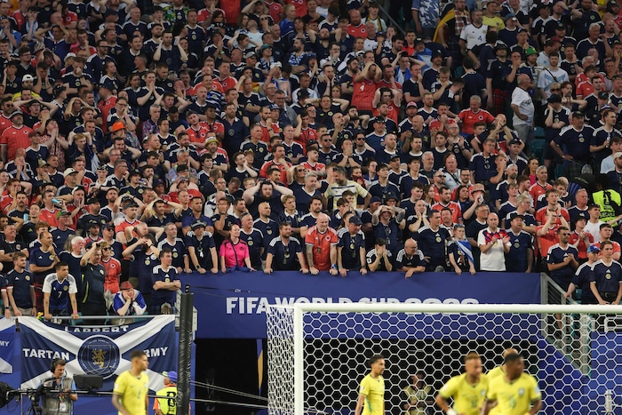 Die Fans von Schottland