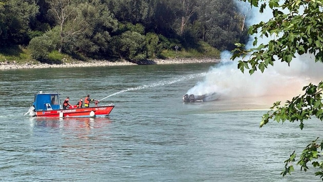 Die Feuerwehr war rasch zur Stelle.