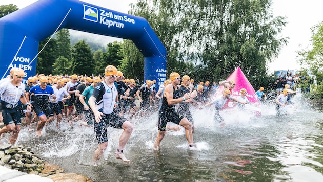 Der TriZell lockt heuer mehrere hundert Athleten an den Zeller See.