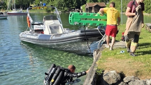 Taucher fanden den Senior.