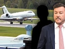 Im Signa-Jet in den arabischen Raum: René Benko suchte mit seinem Büroleiter und Ex-Kanzler ...
