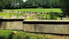 Vor und auf dem Friedhofsgelände fehlen nun viele der einstigen Bäume. „Das war einst der ...