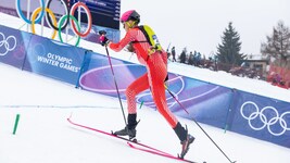 Paul Verbnjak darf weiter von einer olympischen Medaillen träumen. 2030 in Frankreich wird auch ...