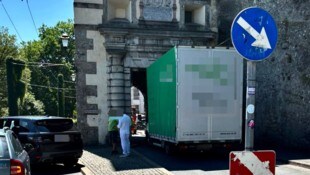 Das Klausentor musste gesperrt werden.