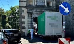 Das Klausentor musste gesperrt werden.