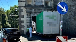Das Klausentor musste gesperrt werden.