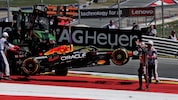 2025 endete das Rennen von Max Verstappen in Spielberg vorzeitig.