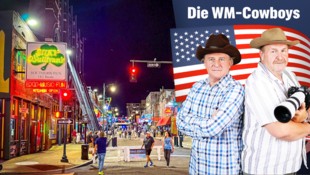 Die WM-Cowboys besuchten die Musik-Stadt Nashville