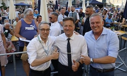 Herbert Kickl, Rene Apfelknab und Mario Kunasek.