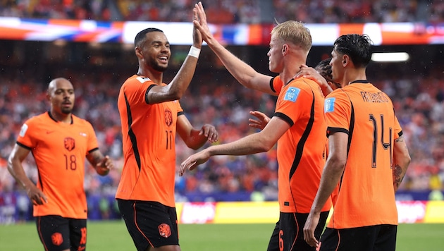Celebrations for the “Oranje”