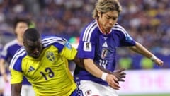 Punkteteilung zwischen Schweden und Japan.
