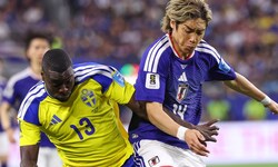 Punkteteilung zwischen Schweden und Japan.