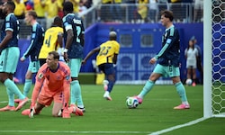 Manuel Neuer musste erneut hinter sich greifen: Ecuador jubelte zweimal.