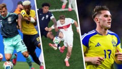 Deutschland blamiert sich gegen Ecuador (li.), die USA verliert gegen die Türkei (Mitte), ...