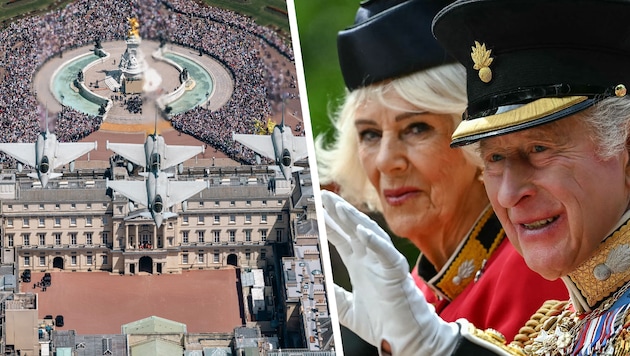 König Charles will den Buckingham-Palast künftig nur noch für offizielle Anlässe nutzen – als ...
