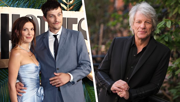 Vom Rockstar zum Schmuse-Opa: Millie Bobby Brown preist „krabbelnden“ Schwiegervater Jon Bon ...