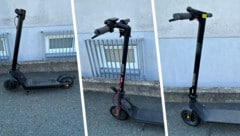 Diese drei E-Scooter stellte die Polizei in Leibnitz sicher.