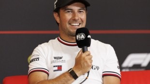 Sergio Perez kann über die Temperaturen in Spielberg nur lachen.