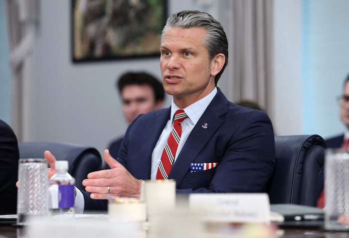 Verteidigungsminister Pete Hegseth war zuletzt nicht zimperlich, was Entlassungen ranghoher ...