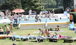 Die extreme Hitzewelle hat Österreich und Europa nach wie vor fest im Griff und treibt viele ...