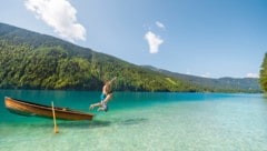 Sehr beliebt waren heuer die heimischen Seen wie etwa der Weißensee in Kärnten.