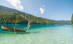 Sehr beliebt waren heuer die heimischen Seen wie etwa der Weißensee in Kärnten.