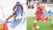 Marcel Hirscher (li.), Martin Hinteregger