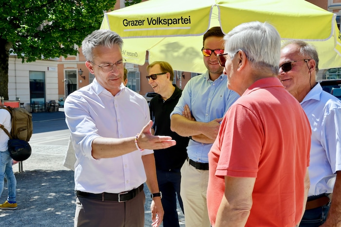 Kurt Hohensinner im Wahlfinale
