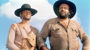 Bud Spencer (r.) mit seinem Freund und kongenialen Filmpartner Terence Hill in ihrer ...